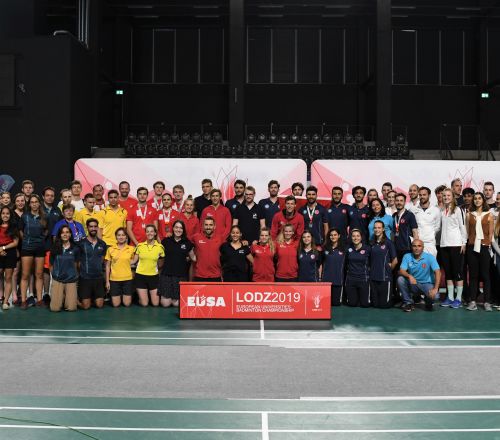 EUSA Badminton 2019 concluded